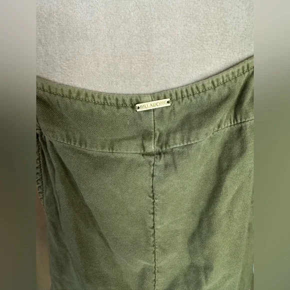 Billabong Casual Linen Romper Overall Beach Surf California Coastal Cowgirl - Picture 10 of 14